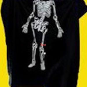 Skeleton Zombie Cloth