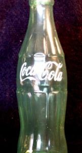 VANISHING COKE (empty) BOTTLE
