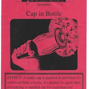 Cap in Bottle  (Daryl)