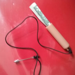 Pull Vanisher   (Lit Cigarette, Dollar  Bill,  Pencil)