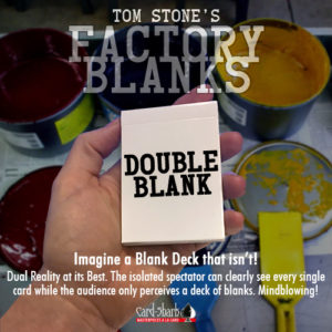 Factory Blank- (Double Blank)