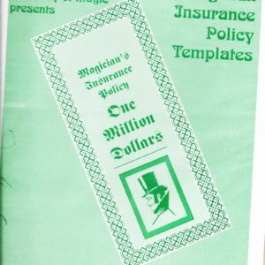 Magicians Insurance Policy Template