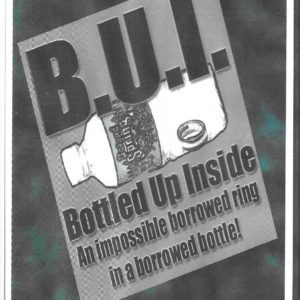 B.U.I  (Ring in bottle)