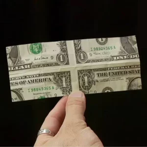 Mismade Dollar Bill