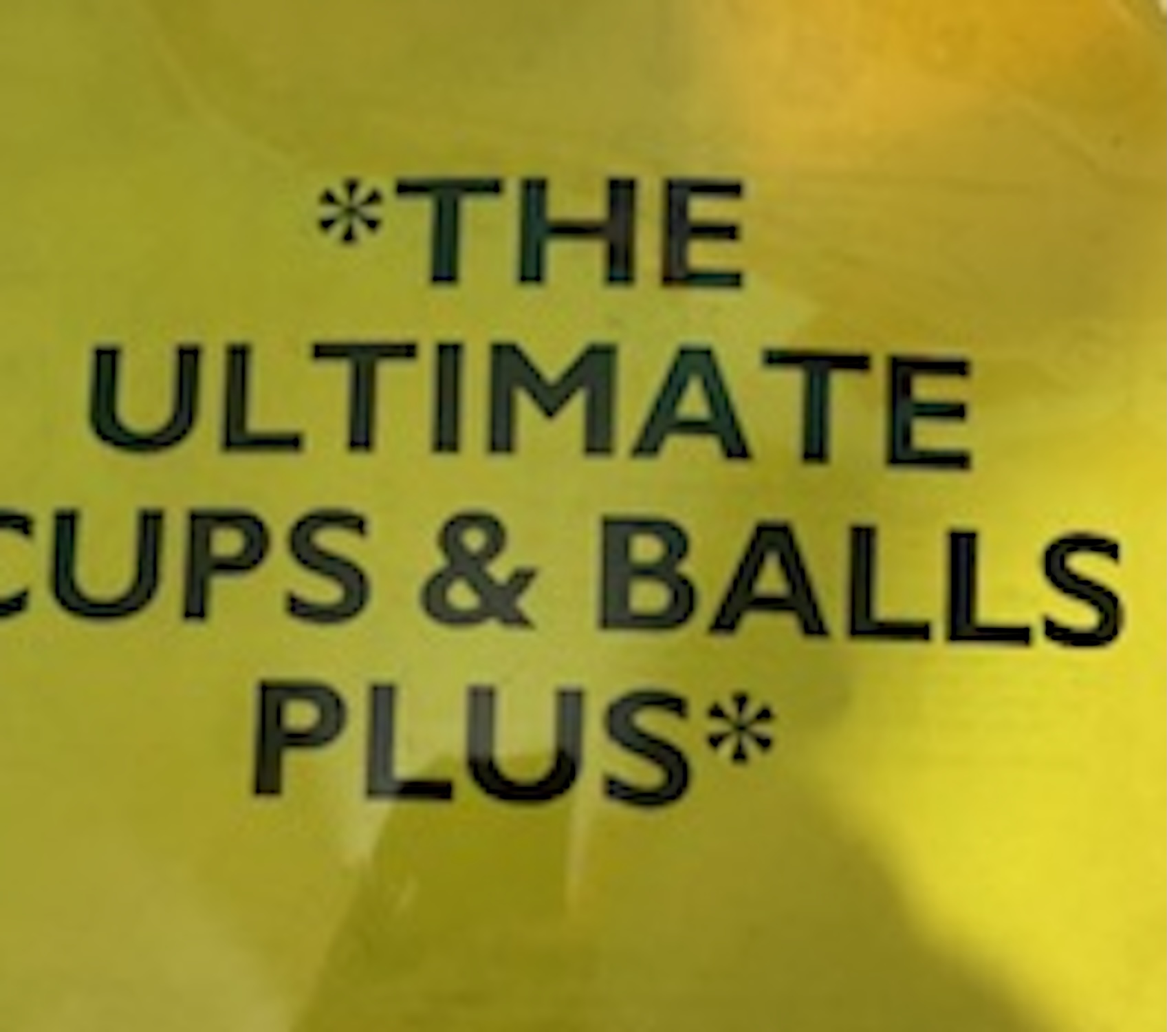 Ultimate Cups and Balls PLUS
