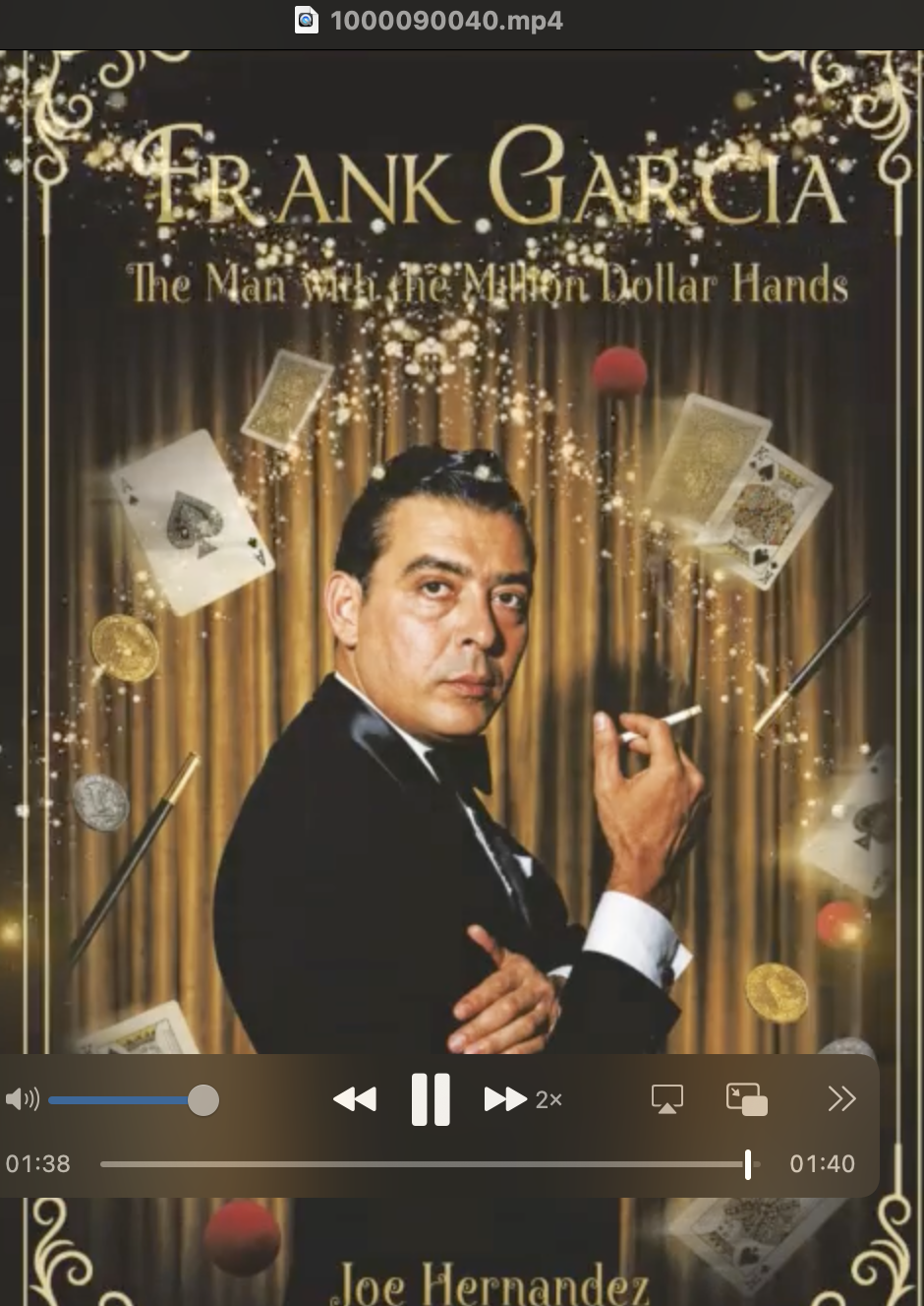 FRANK GARCIA    Million Dolla r Hands